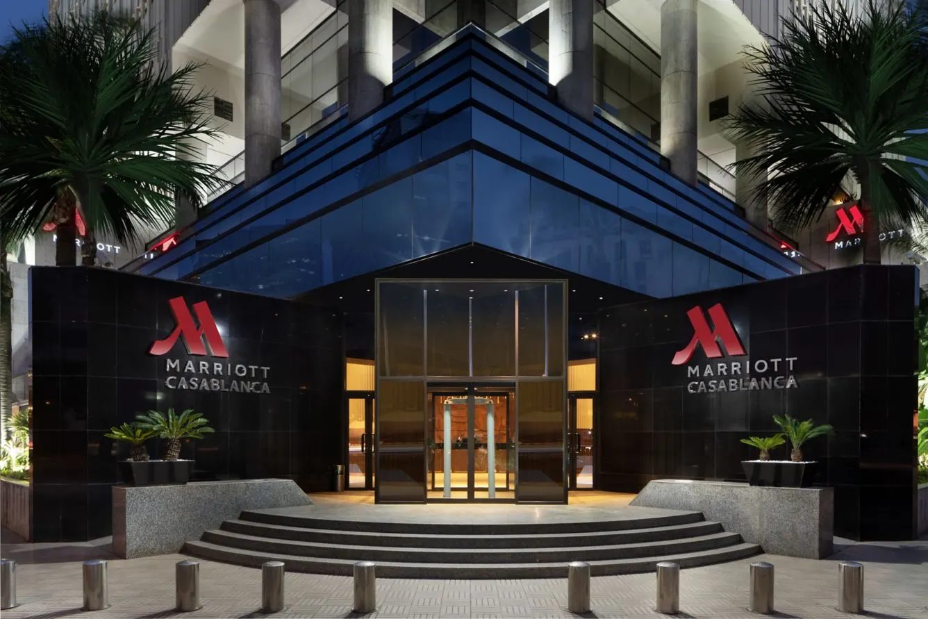 <b>Casablanca Marriott Hotel – Contemporary Comfort in the Art Deco Heart</b><br>Set in Casablanca’s historic Art Deco city centre, Casablanca Marriott Hotel pairs contemporary rooms with warm Moroccan hospitality. Its central location, varied dining, wellness facilities and easy access to the city’s key attractions make it a comfortable base for beginning your Moroccan journey.